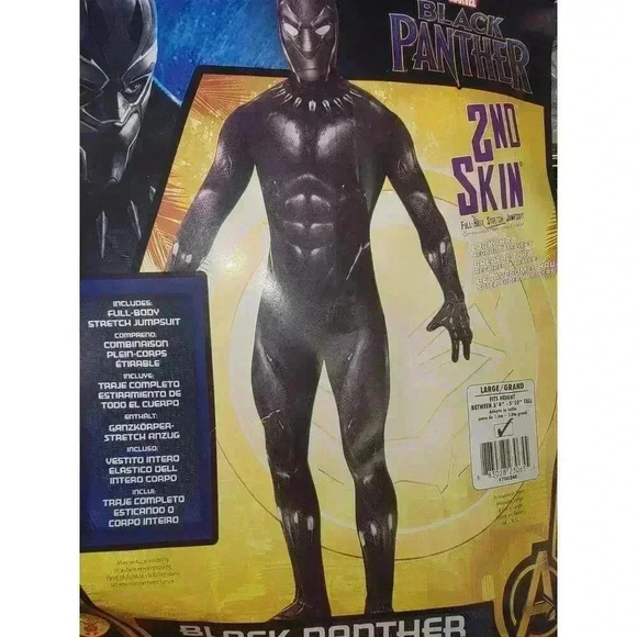 Marvel Black Panther Costume - Picture 1 of 5